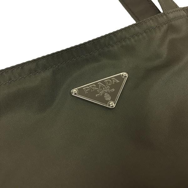 PRADA トートバッグ　カーキ　テスートナイロン　ロボット PRADA トートバッグ カーキ テスートナイロン ロボット PRADA