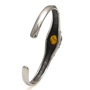 シルバーアクセサリー ブレスレット 琥珀・アンバー アラベスク b0515 腕周り約15.5ｃｍ |  | 04