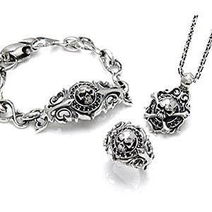 シルバーブレスレット メンズ シルバーアクセサリー スカル シルバーブレスレット メンズ シルバーアクセサリー スカル