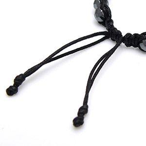 パワーストーンブレスレット メンズ 天然石 ブレイドブレス ヘマタイト 編み込み b0558 |  | 04