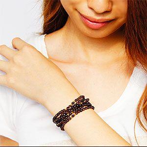 パワーストーンブレスレットブレス パワーストーン メンズ レディース スモーキークォーツ 5連 b0565 |  | 04