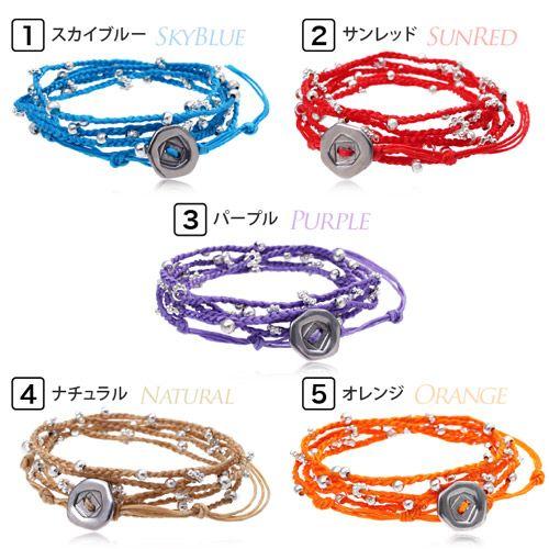 ラップブレスレット 5連 4連 夏ブレス ビーズ メンズ レディース アンクレット b0601 |  | 01