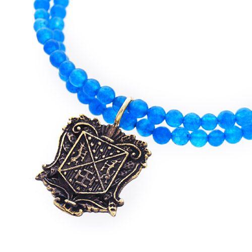 パワーストーン ブレスレット メンズ エンブレム ブルー レッド グリーン ブラック b0604 |  | 04