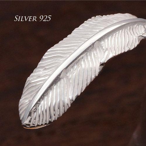 シルバーアクセサリー メンズ バングル ブレスレット ネイティブフェザー 羽根 b0611 |  | 03