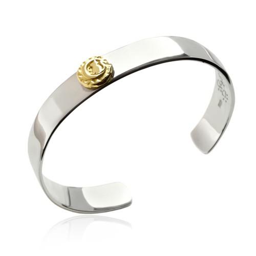 シルバーアクセサリー シルバーバングル レディース 猫 ネコ ねこ 月 ムーン b0642 |  | 01