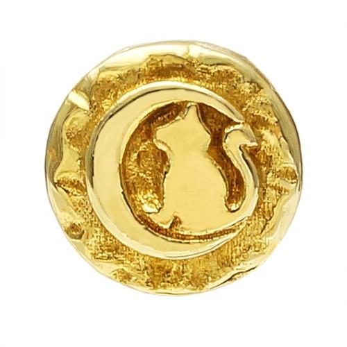 シルバーアクセサリー シルバーバングル レディース 猫 ネコ ねこ 月 ムーン b0642 |  | 04