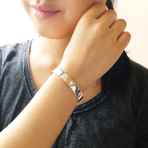 シルバーアクセサリー シルバーバングル レディース 猫 ネコ ねこ 月 ムーン b0642 |  | 05