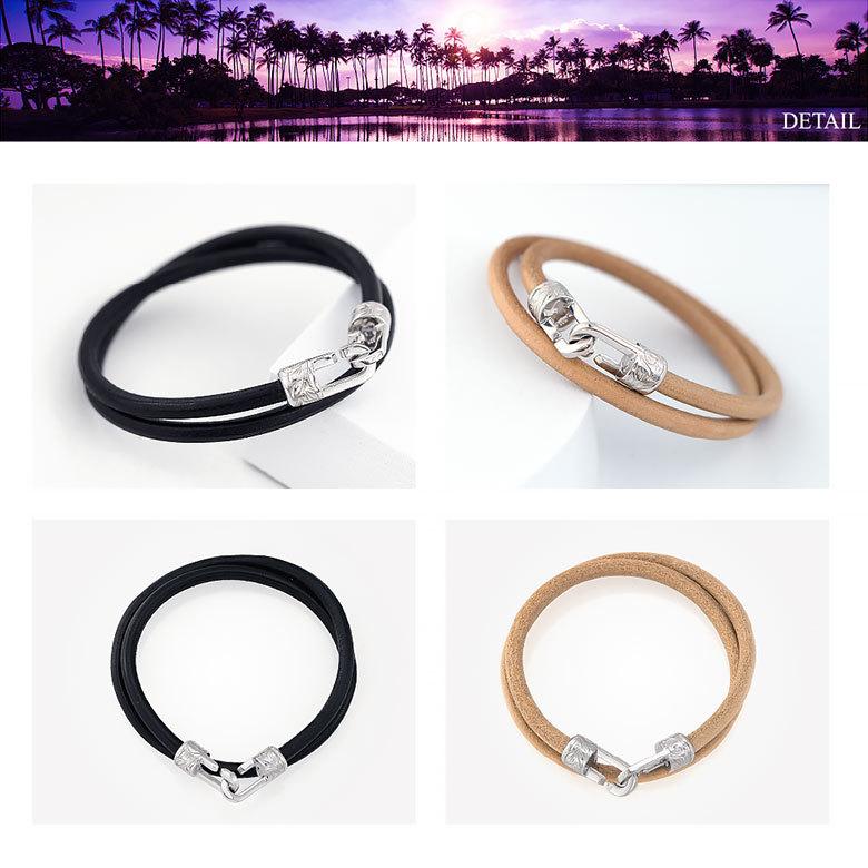 スクロール 波 レザーブレスレット b0700 シルバーアクセサリー ブレスレット スクロール・波 ばら売り |  | 10