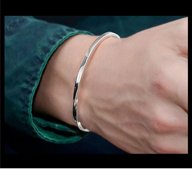 BOZZ様 オーダー silver ツイストバングル Twist Bangle - Silver（ツイストバングル - シルバー）【納期 1