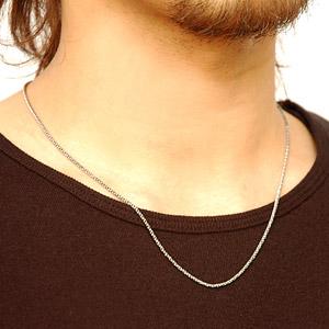 UNAILÉ シルバー ツイストチェーン ネックレス 約45cm カットスエッジツイストチェーン 幅約0.8mm 45cm シルバー925