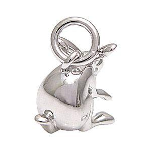 シルバーアクセサリー レディース ペンダント・ネックレス ドリーム うさぎ 月 pe1697 ペンダントトップのみ |  | 03