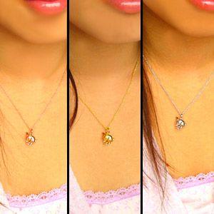 シルバーアクセサリー レディース ペンダント・ネックレス ドリーム うさぎ 月 pe1697 ペンダントトップのみ |  | 04