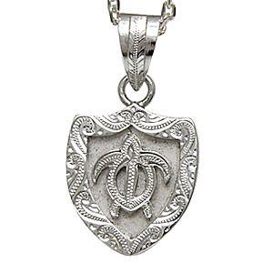 シルバーアクセサリー ハワイアン メンズ・レディース ペンダント・ネックレス ホヌ・海がめ pe1717 ペンダントトップのみ |  | 01