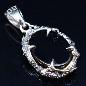 シルバーアクセサリー ペンダント・ネックレス メンズ 龍 ドラゴン 琥珀 pe1901 ペンダントトップのみ |  | 04