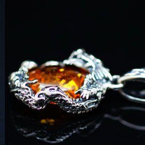 シルバーアクセサリー ペンダント・ネックレス メンズ 龍 ドラゴン