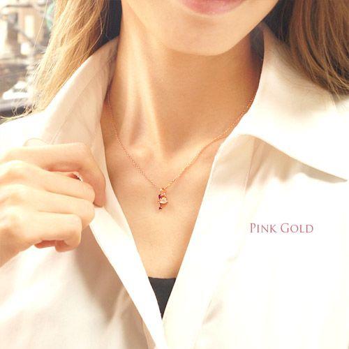 シルバーアクセサリー ペンダント レディース 天然石 ハート ゴールド プラチナ ピンク pe1981 ペンダントトップのみ |  | 04