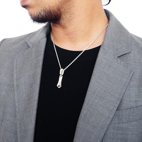 専用　2点　silver925 シルバーアクセサリー ペンダント メンズ ゴールド ZIP ジッパー