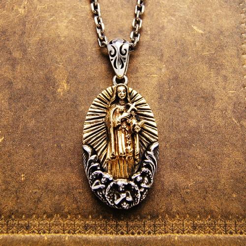 シルバーアクセサリー ペンダント シルバー925 マリア アムステルダム 聖ニコラス教会 牛 pe2009 ペンダントトップのみ |  | 04