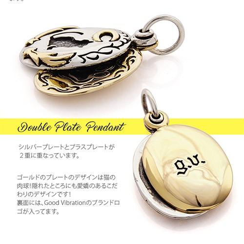 シルバーアクセサリー 猫 ネコ ねこ ペンダント 三日月 猫の足跡 肉球