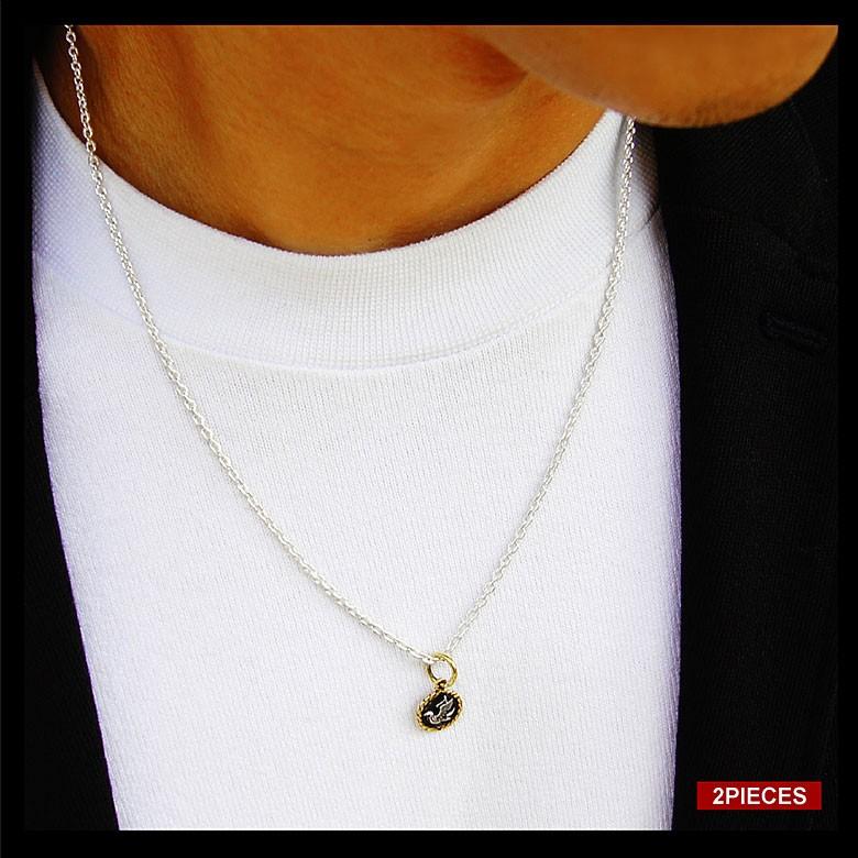 ツバメのネックレス pe2138-ch シルバーアクセサリー メンズ