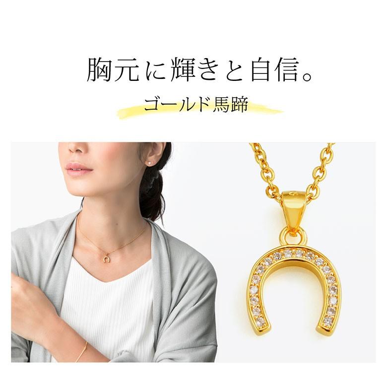 ホースシューネックレス pe2183 シルバーアクセサリー ネックレス 男女兼用 馬蹄・ホースシュー ステンレスチェーン付 |  | 01