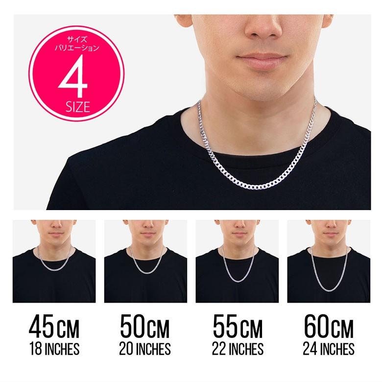 キヘイチェーンシルバーネックレス pe2198 シルバーアクセサリー ネックレス メンズ 喜平チェーン・キヘイチェーン |  | 03
