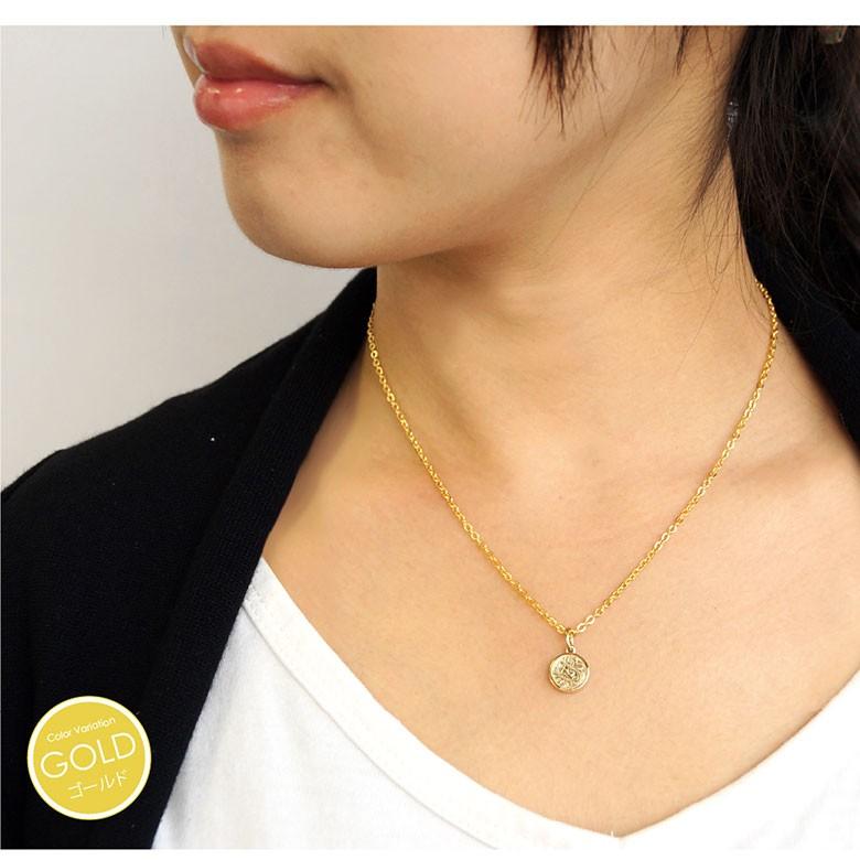 シンプルネックレス pe2200 シルバーアクセサリー ネックレス 男女兼用 メダル ステンレスチェーン付 |  | 11