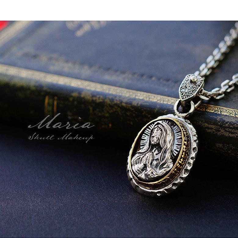 ペンダント　メキシコ　シルバー フラワー メキシカンスカル ペンダント ≪トップのみ≫ メンズ