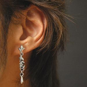 シルバーアクセサリー ピアス メンズ シルバーピアス メンズ