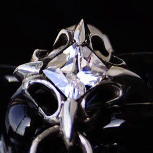 ピアス メンズ シルバーピアス メンズピアス 百合の紋章 フレア pi0431 バラ売り |  | 01