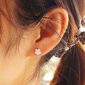 シルバーアクセサリー レディース ピアス ハワイアン プルメリア pi0438 ペア売り |  | 04