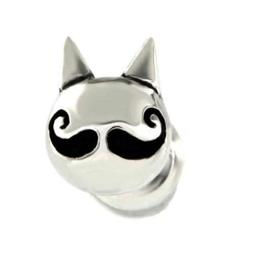 シルバーアクセサリー シルバーピアス レディース 猫 ネコ ねこ ひげ ヒゲ pi0440 バラ売り |  | 02
