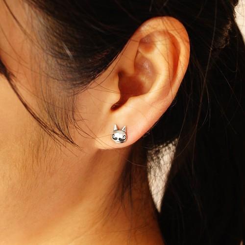 シルバーアクセサリー シルバーピアス レディース 猫 ネコ ねこ ひげ ヒゲ pi0440 バラ売り |  | 05