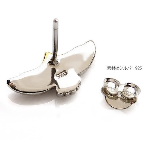 A-DATA シルバーピアス メンズ シルバー925 ネイティブ イーグル