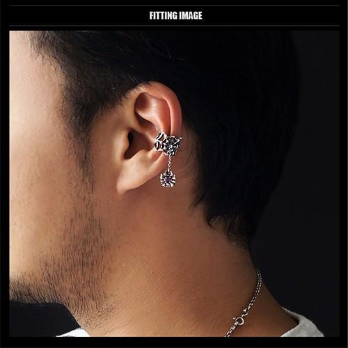 シルバーアクセサリー イヤーカフ アメジスト スパイダー くも クモ 蜘蛛 pi0446 バラ売り |  | 04