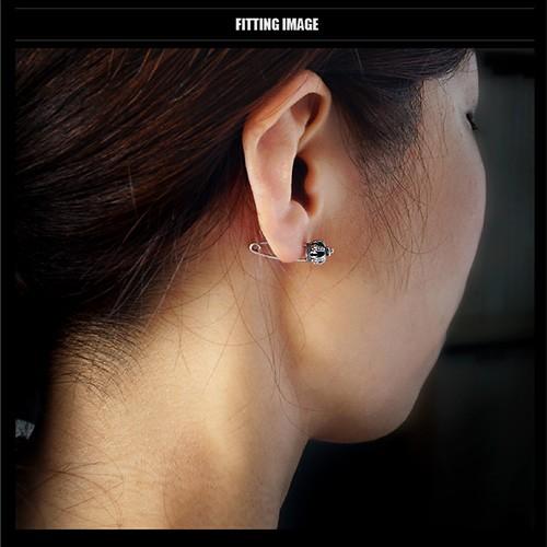 シルバーアクセサリー ピアス 安全ピン メンズ レディース クラウン 王冠 pi0447 バラ売り |  | 03