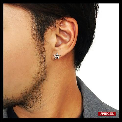 シルバーアクセサリー ピアス スター 星 ベツレヘムスター 立体的 pi0467 バラ売り（片耳） |  | 05