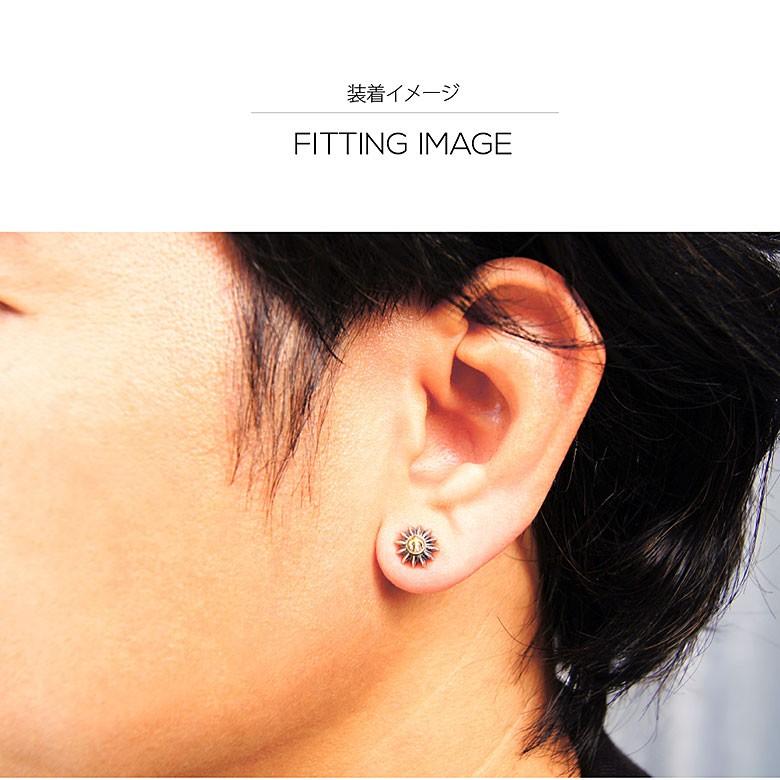 空の使者イーグル pi0491 シルバーアクセサリー 片耳用ピアス メンズ イーグル 片耳用売り |  | 05