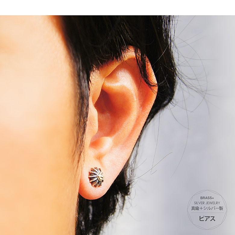 空の使者イーグル pi0491 シルバーアクセサリー 片耳用ピアス メンズ イーグル 片耳用売り |  | 06
