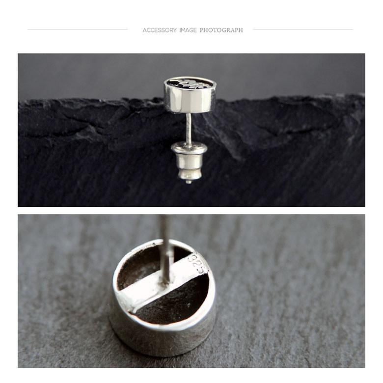 シルバーピアス pi0512 シルバーアクセサリー 片耳用ピアス メンズ 不動明王 片耳用売り |  | 03