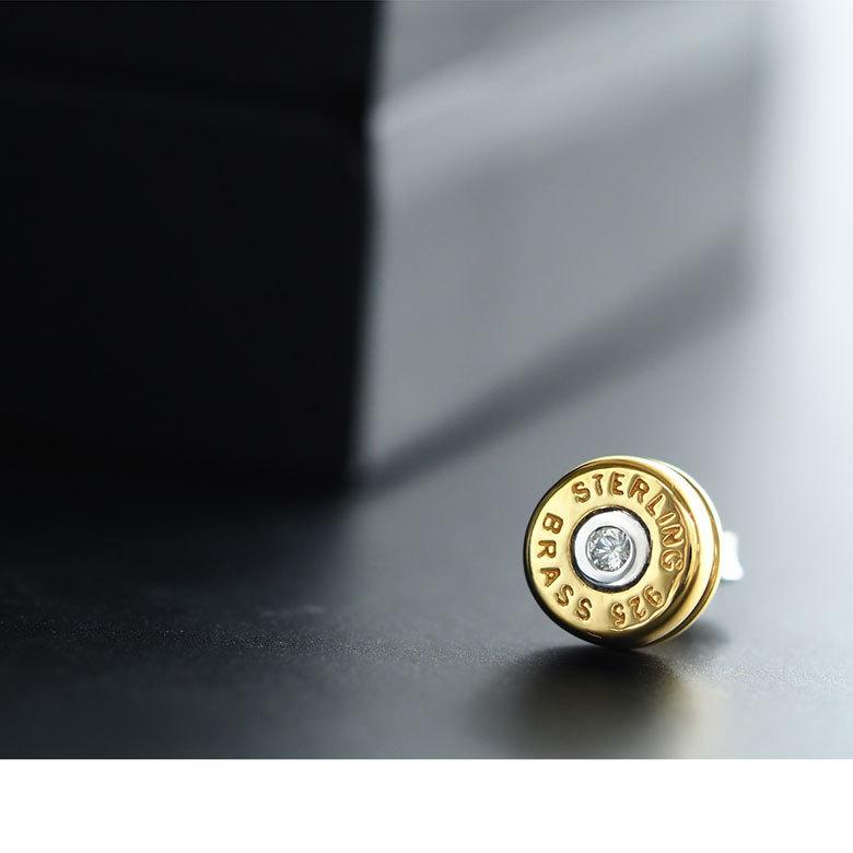 メンズ ピアス 薬莢 シルバー925 ブラス pi0550 シルバーアクセサリー 片耳用ピアス |  | 04
