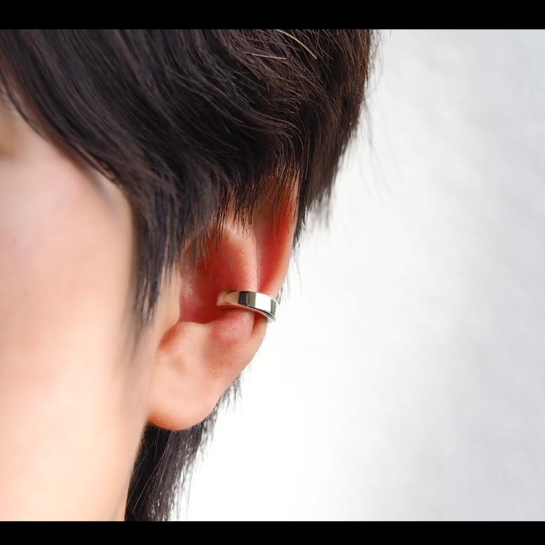 イヤーカフ シンプル シルバー925 メンズ レディース