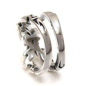 シルバーアクセサリー シルバーリング メンズ 指輪 クロスリング
