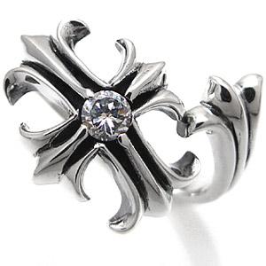 十字架シルバーリング メンズ シルバーリング 指輪 シルバー925 Silver925 十字架