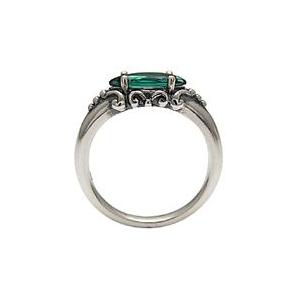 シルバーアクセサリー リング・指輪 アンティーク調 メンズ・レディース オーバル r0539｜2pcs｜04