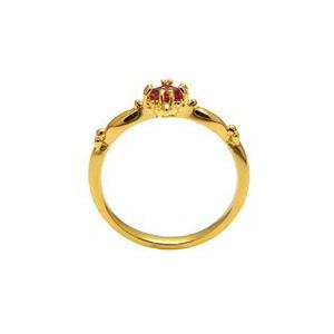 シルバーアクセサリー シルバーリング 指輪 レディース ピンキーリング ゴールド ピンクトルマリン r0543の画像
