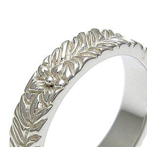 シルバーアクセサリー シルバーリング 指輪 メンズ・レディース リング ペアリング(単品) ハワイアン 葉・植物 r0568 |  | 02