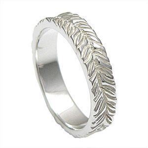 シルバーアクセサリー シルバーリング 指輪 メンズ・レディース リング ペアリング(単品) ハワイアン 葉・植物 r0568 |  | 03