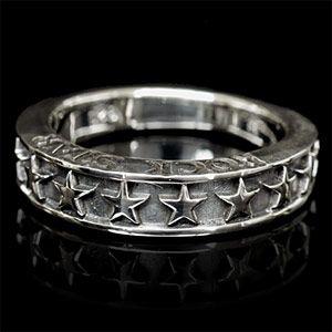 シルバーアクセサリー シルバーリング 指輪 メンズ リング 星・スター