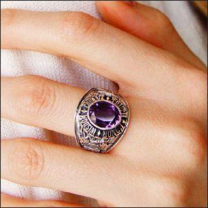 カレッジリング シルバーリング シルバーアクセサリー 指輪 カレッジリング シルバーリング シルバーアクセサリー 指輪